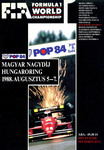 Programme cover of Hungaroring, 07/08/1988