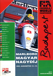 Programme cover of Hungaroring, 15/08/1993