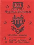 Programme cover of I-30 Speedway, 21/06/1991