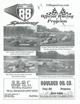 Programme cover of Afton Speedway, 20/08/2010