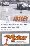 Programme cover of Ibsley Circuit, 30/04/1955