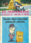 Programme cover of Imatranajo, 29/07/1973