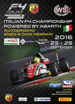 Programme cover of Imola, 25/09/2016