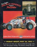 Programme cover of Indiana State Fairgrounds, 26/05/1995