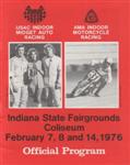 Programme cover of Indiana State Fairgrounds Coliseum, 14/02/1976