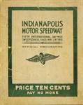 Programme cover of Indianapolis Motor Speedway, 29/05/1915