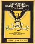 Programme cover of Indianapolis Motor Speedway, 30/05/1925