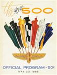 Programme cover of Indianapolis Motor Speedway, 30/05/1956