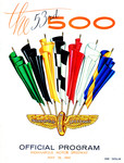 Programme cover of Indianapolis Motor Speedway, 30/05/1969