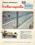 Indy 500 Annual, 1974