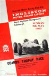 Programme cover of Ingliston Circuit, 09/05/1965