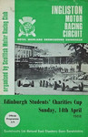 Programme cover of Ingliston Circuit, 14/04/1968