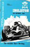 Programme cover of Ingliston Circuit, 05/10/1969