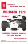Programme cover of Ingliston Circuit, 12/04/1970