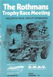 Programme cover of Ingliston Circuit, 14/10/1973