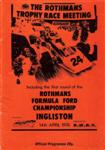 Programme cover of Ingliston Circuit, 14/04/1974