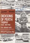 Programme cover of Ingliston Circuit, 17/08/1975