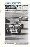 Programme cover of Ingliston Circuit, 19/09/1976