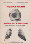 Programme cover of Ingliston Circuit, 05/08/1979