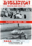 Programme cover of Ingliston Circuit, 12/05/1985