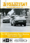 Programme cover of Ingliston Circuit, 16/08/1987