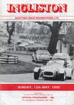Programme cover of Ingliston Circuit, 13/05/1990