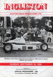 Programme cover of Ingliston Circuit, 16/09/1990