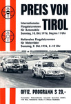 Programme cover of Innsbruck Airport, 10/10/1976