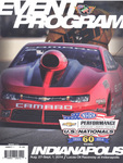 Programme cover of Indianapolis Raceway Park, 01/09/2014