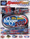 Programme cover of Indianapolis Raceway Park, 04/08/2001