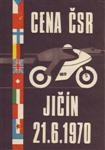Programme cover of Jicín, 21/06/1970