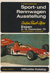 Programme cover of Jochen Rindt Show, 1970