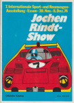 Programme cover of Jochen Rindt Show, 1974