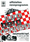 Programme cover of Jura Hill Climb, 13/07/1980