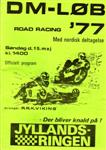 Programme cover of Jyllands-Ringen, 15/05/1977