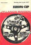Programme cover of Jyllands-Ringen, 05/06/1977