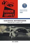 Programme cover of Karlskoga Motorstadion, 13/08/1967