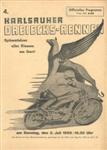 Programme cover of Karlsruhe, 02/07/1950