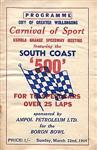 Programme cover of Kembla Grange Speedway, 22/03/1964