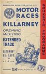 Programme cover of Killarney, 06/09/1952