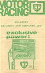 Programme cover of Killarney, 25/02/1967