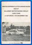 Programme cover of Killarney, 11/12/1982