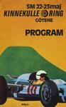 Programme cover of Kinnekulle Ring, 23/05/1971