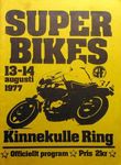Programme cover of Kinnekulle Ring, 14/08/1977