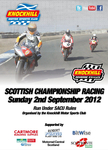 Programme cover of Knockhill Racing Circuit, 02/09/2012