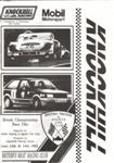 Programme cover of Knockhill Racing Circuit, 14/06/1992
