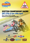 Programme cover of Knockhill Racing Circuit, 28/04/2019