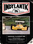 Programme cover of Knockhill Racing Circuit, 01/08/1976