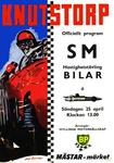 Programme cover of Ring Knutstorp, 25/04/1965