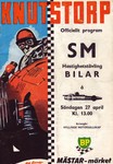 Programme cover of Ring Knutstorp, 27/04/1969